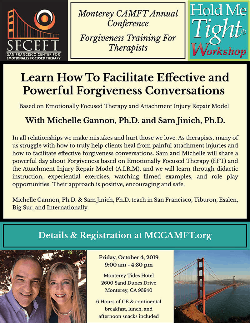 monterey forgiveness traini med hr Monterey Forgiveness Training